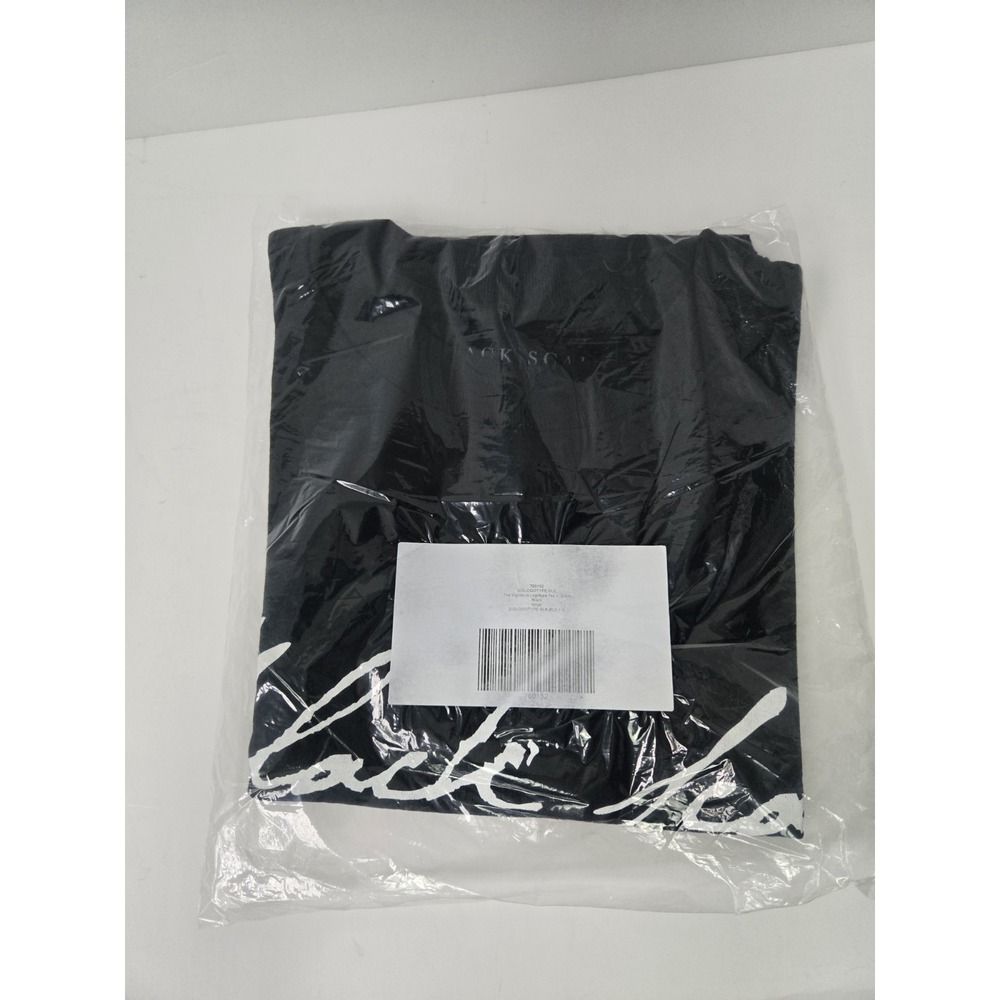 Black Scale t shirt tee size Small Signature Logo black